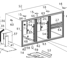 картинка Деталировка для стола охлаждающего Angelo-Po 6SMBB от магазина Одежда+