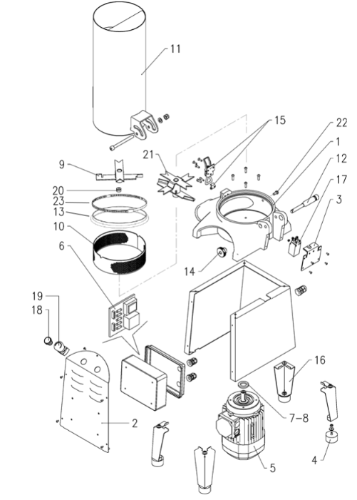 картинка Деталировка для BM11-ALLEGATO1-Rev-E (1) от магазина Одежда+