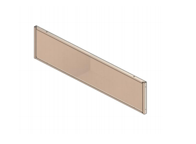 картинка ПАНЕЛЬ "ЗАДНЯЯ" - ОКРАШЕННАЯ СТАЛЬ - ДЛЯ ПЕЧИ КАМЕРНОЙ PANEL "REAR" - PAINTED STEEL - FOR DECK OVEN CHAMBER PRC 35/1 CMB60801-0025 от магазина Одежда+