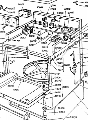 картинка Деталировка для посудомоечной машины Adler B201 от магазина Одежда+