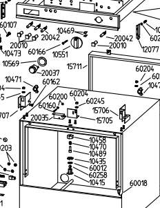 картинка Деталировка для посудомоечной машины Adler DS13 от магазина Одежда+