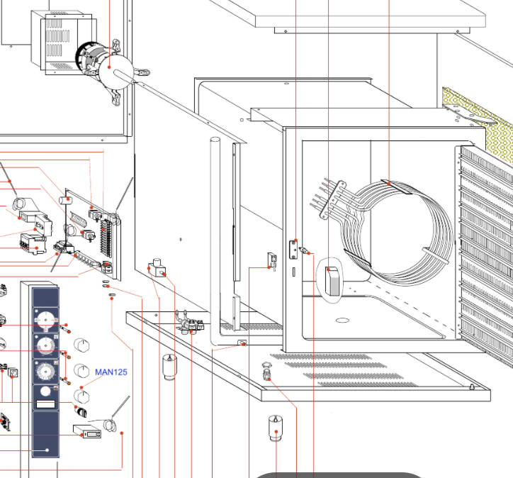 картинка Деталировка Gierre FEV122M от магазина Одежда+