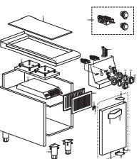 картинка Деталировка индукционной плиты CE7N038A/ 8CE7N038A 700 серия от магазина Одежда+