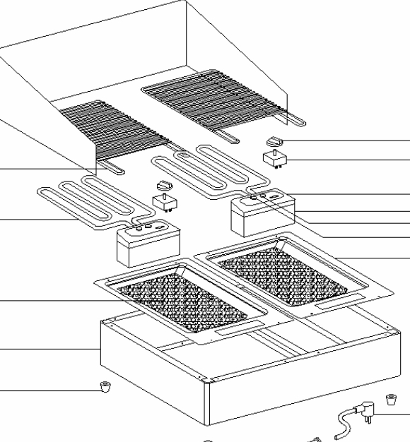 картинка Деталировка гриля Roller Grill 140D от магазина Одежда+