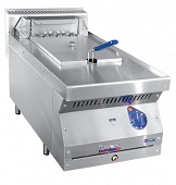 картинка Фритюрница электрическая ЭФК-40/1Н, 1 ванна 19,7 л, 1 корзина 320х225х130 мм, 700 серия, 400x750x475 мм,  +20…+190 С, 7,5 кВт, 400 В, настольная, вся нерж. от магазина Одежда+