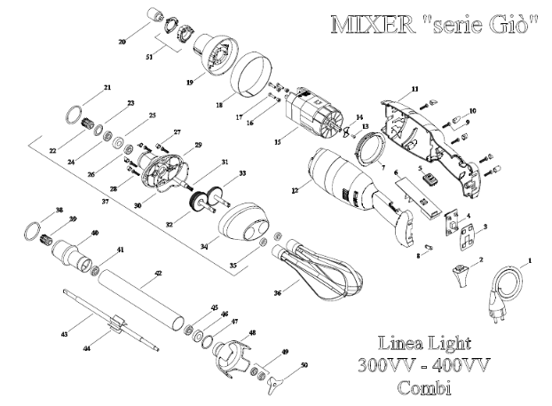 картинка Деталировка для 300VV-400VV от магазина Одежда+