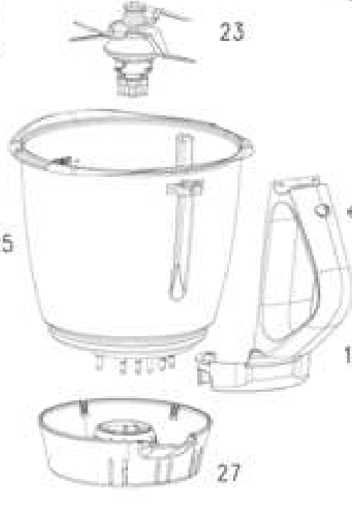 картинка Деталировка для Vorwerk Bimby TM5 от магазина Одежда+