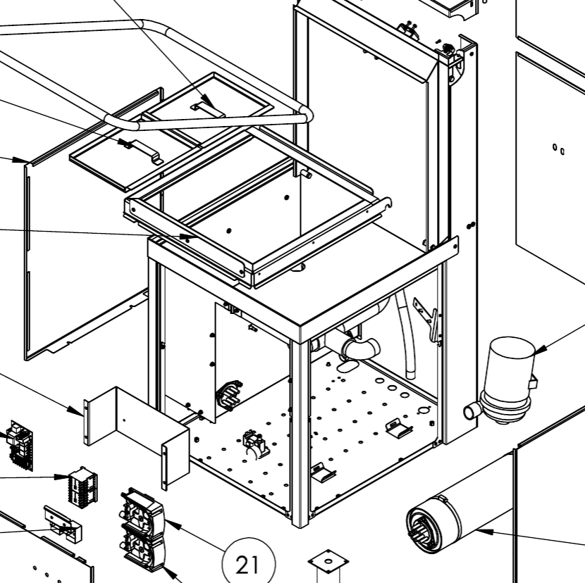 картинка Деталировка посудомоечной машины Tatra H50 CRW1000 от магазина Одежда+