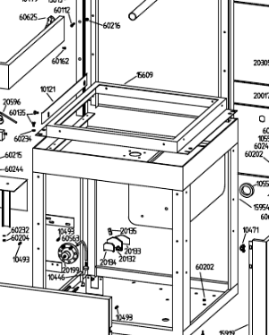 картинка Деталировка для посудомоечной машины Adler CF1201A от магазина Одежда+
