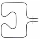 картинка Нагревательный элемент 1300 Вт 230 В нагревательные контуры 1 L 350 мм W 380 мм L1 35 мм L2 315 мм W1 160 мм W2 60 мм CR0410150 от магазина Одежда+