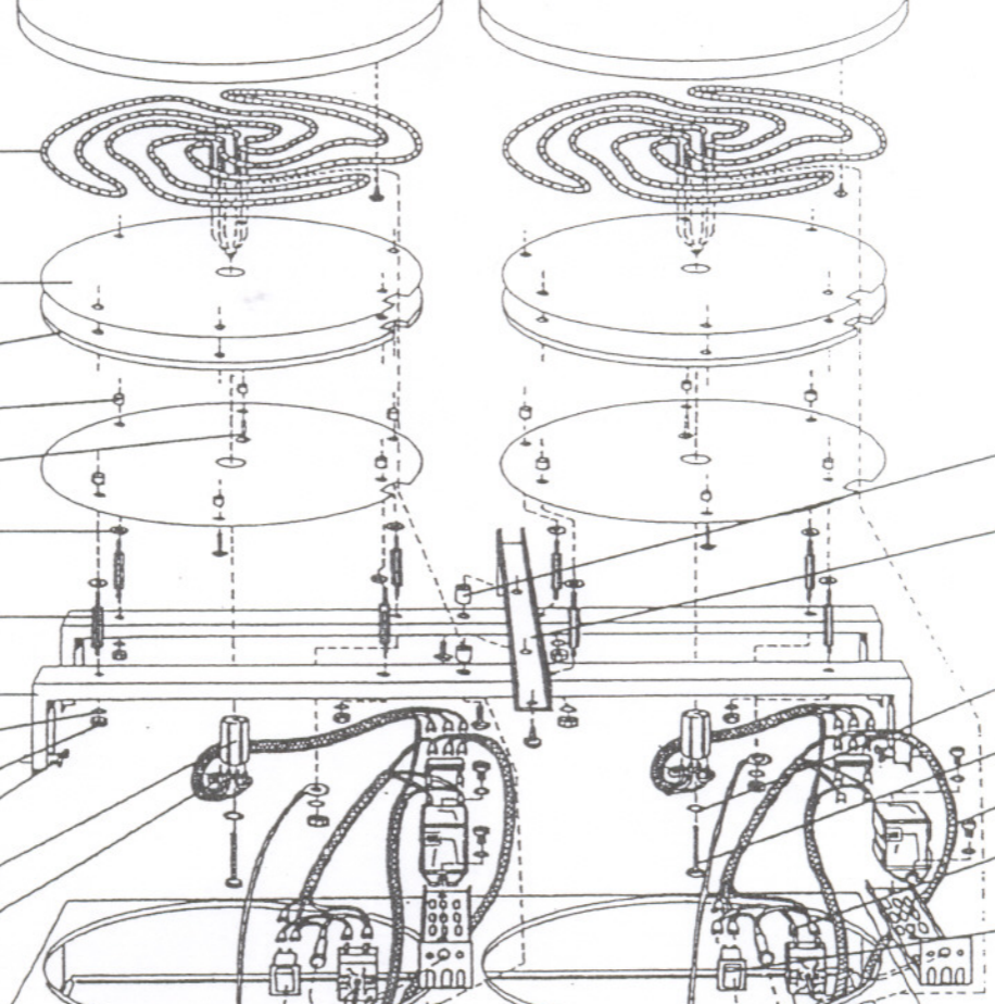 картинка Деталировка Блинницы Krampouz CECIG40AQ от магазина Одежда+