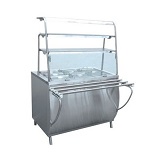 картинка Мармит 2-х блюд ЭМК-70Т паровой (3 полки, подсветка, с гастроемкостями,1120 мм) от магазина Одежда+