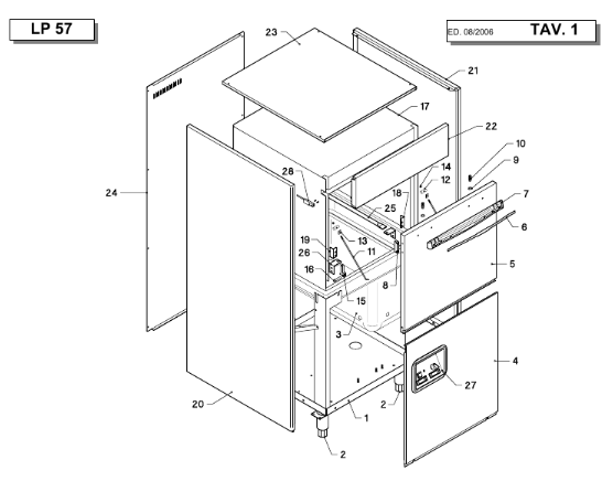 картинка Деталировка для TFA1N18yMDA2 от магазина Одежда+