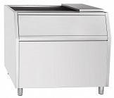 картинка Бункер Б-400 для льдогенераторов чешуйчатого льда типа ЛГ-250, ЛГ-400Ч, ЛГ-620, на 400 кг, 1250х750х1200 мм, вся нерж. от магазина Одежда+