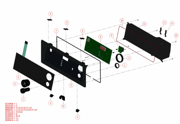 картинка Деталировка для falcon 2-60 Henkeman от магазина Одежда+