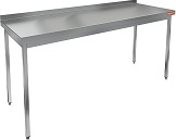 картинка Стол производственный пристенный серии НСО 430-12/6Б с бортом без полки Hicold от магазина Одежда+