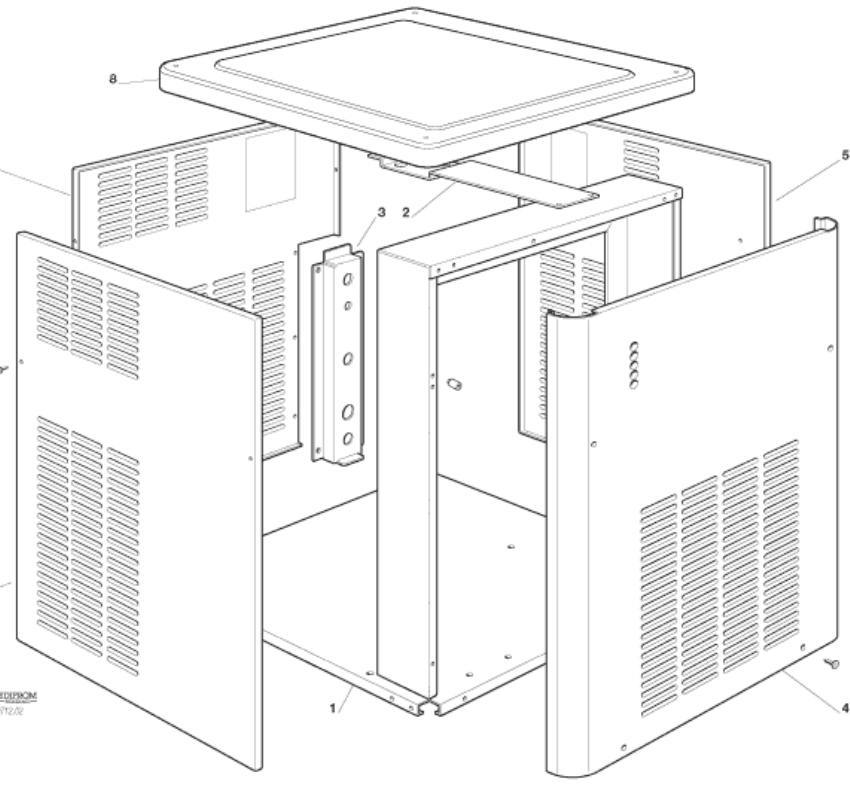 картинка Деталировка для Scotsman MF56 от магазина Одежда+