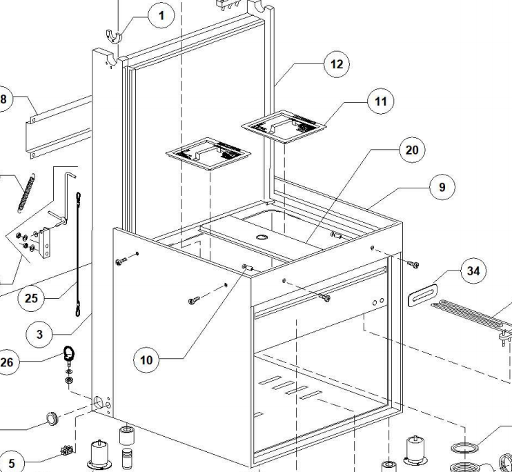 картинка Деталировка для Dihr HT11 DDE TS от магазина Одежда+
