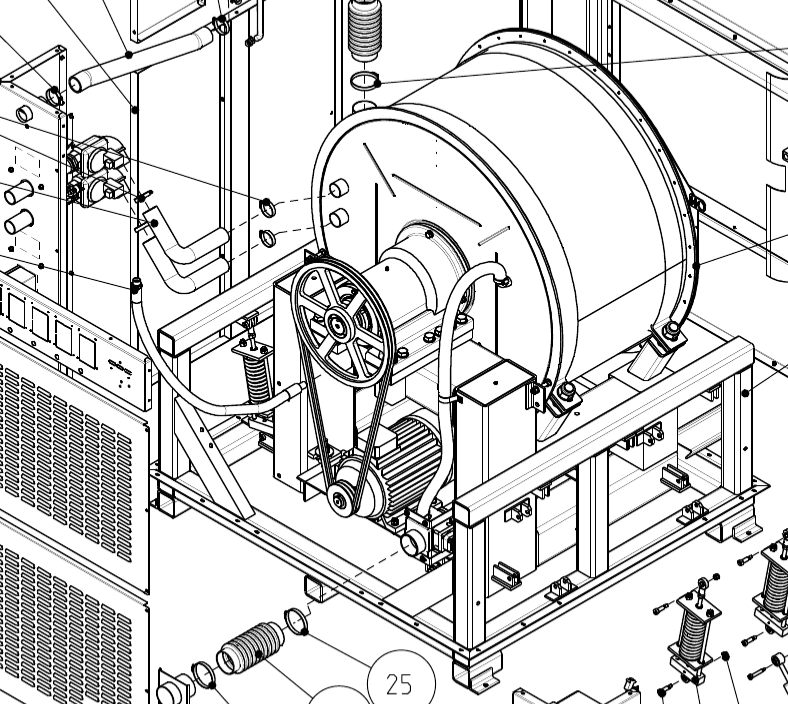 картинка Деталировка стиральной машины LM40 LM55 Imesa от магазина Одежда+