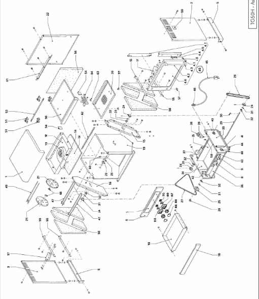 картинка Деталировка для TG 110 от магазина Одежда+