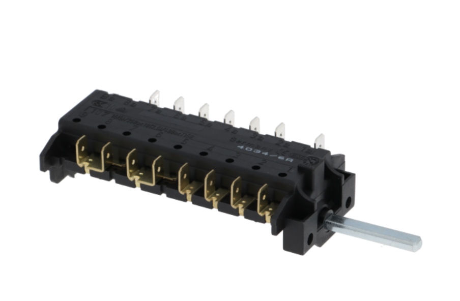 картинка Переключатель для печи 41/43/135/200/241 SMEG ALFA 811730383 от магазина Одежда+