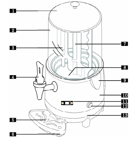 картинка Деталировка для HKN-DELICE5 (1) от магазина Одежда+