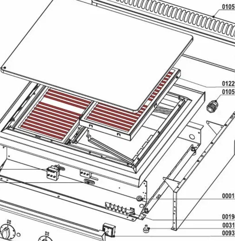 картинка Деталировка Tecnoinox PPF70E7 от магазина Одежда+
