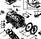 картинка Деталировка компрессора GEA  HG34e/215-4+255-4 +HC от магазина Одежда+